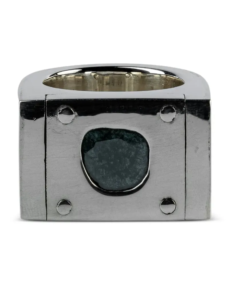 Parts Of Four Ring aus Sterlingsilber mit Diamant Silber