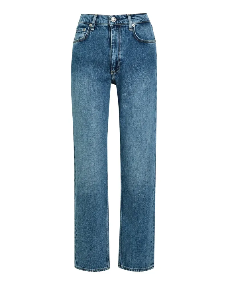 Rag & Bone Harlow Jeans mit geradem Bein - Blau Blau