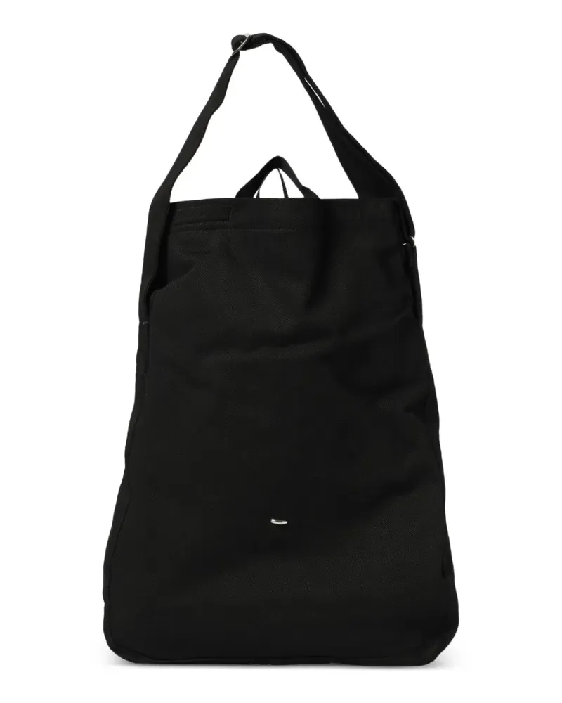 Our Legacy Sling Schultertasche mit Logo-Patch - Schwarz Schwarz