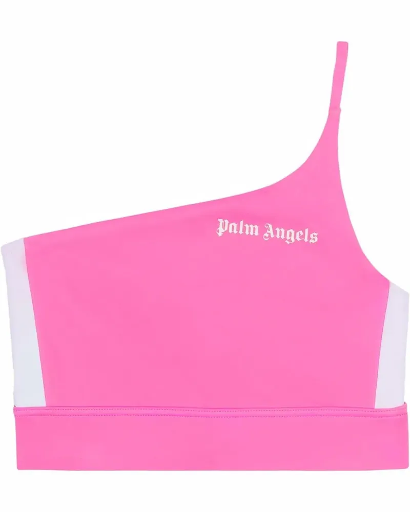Palm Angels One-Shoulder-Top - Rosa Rosa
