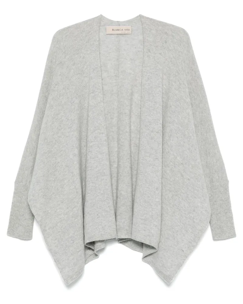 Blanca Strickmantel aus Kaschmir - Grau Grau