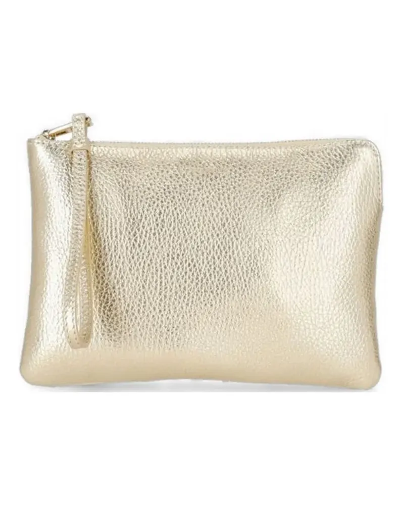 Coccinelle Clutch im Metallic-Look - Gold Gold