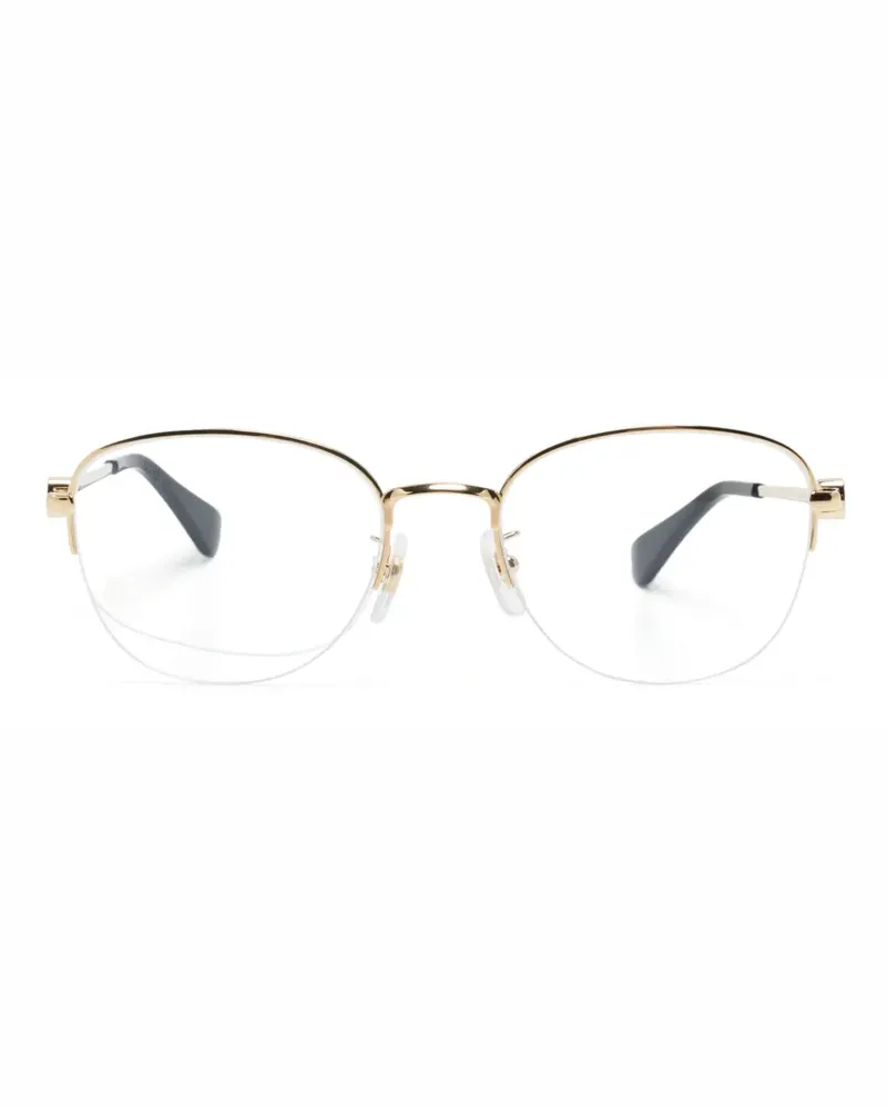 Cartier Brille mit rundem Gestell - Gold Gold