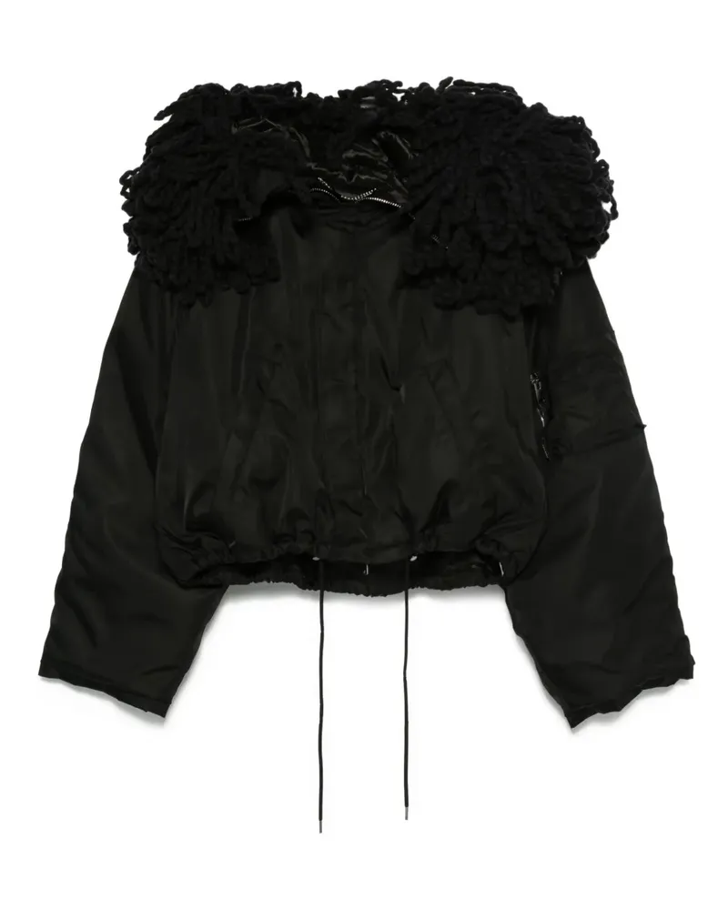 Stella McCartney Gesteppte Shell-Jacke - Schwarz Schwarz