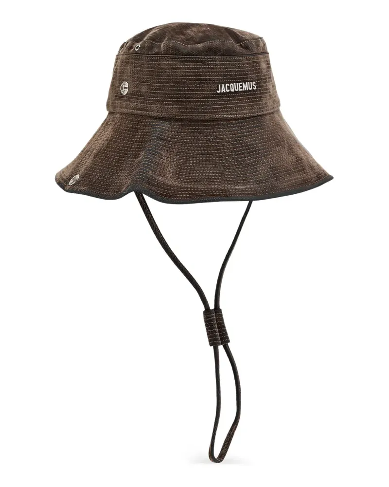 Jacquemus Hut mit Schnalle - Grün Grün