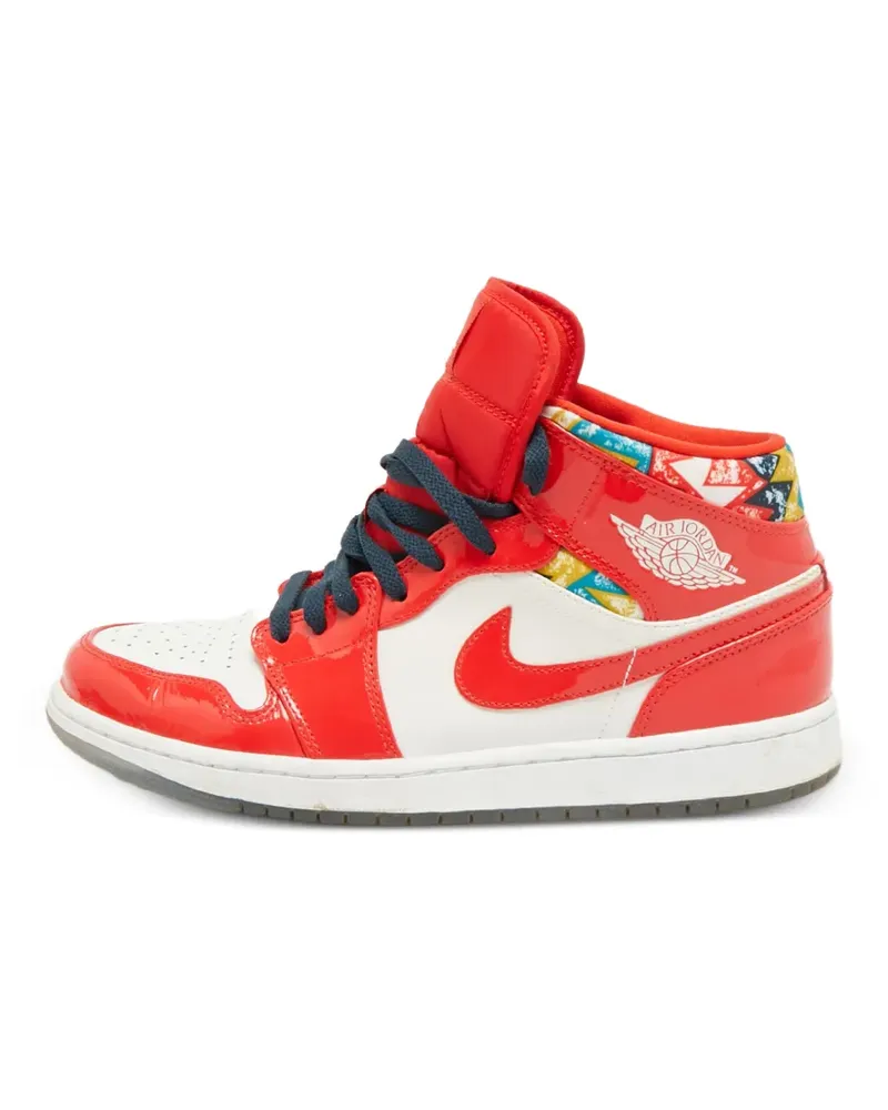 Jordan Air  1 Barcelona Sweater sneakers - Rot Rot
