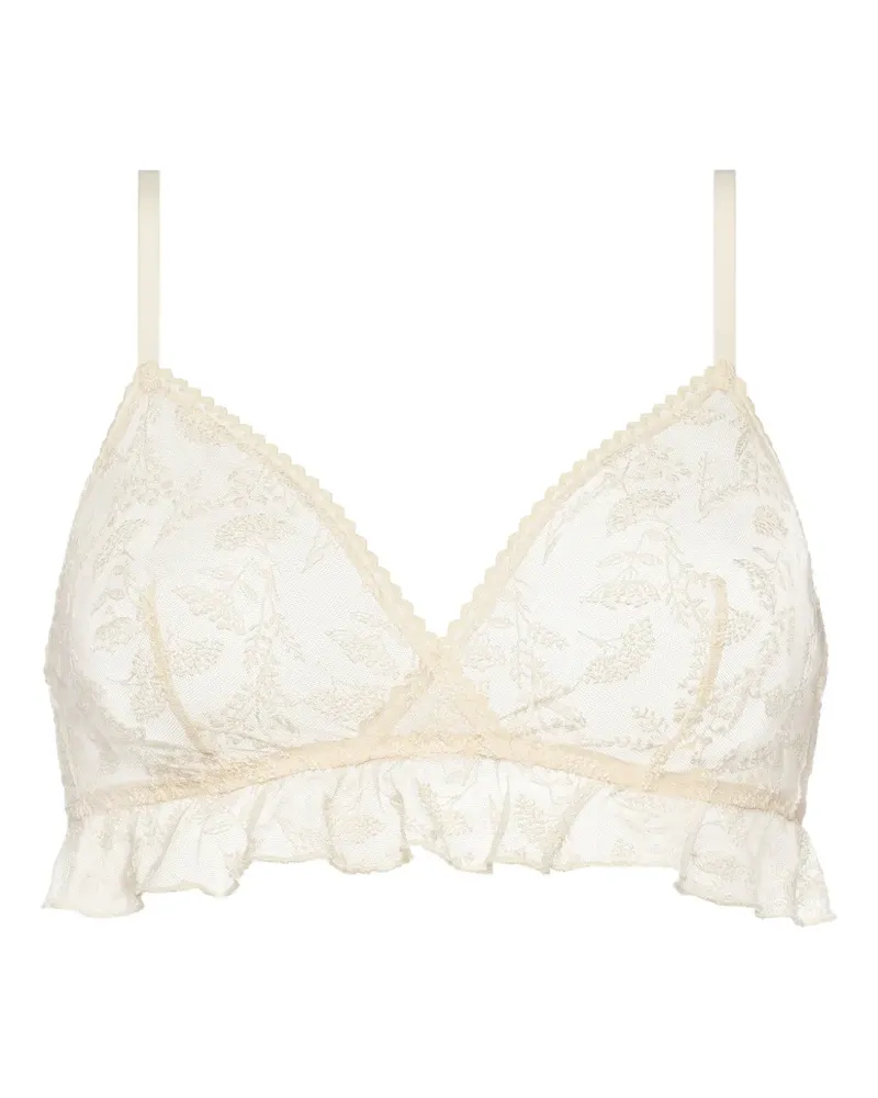 Eres BH mit Blumen-Print - Nude Nude