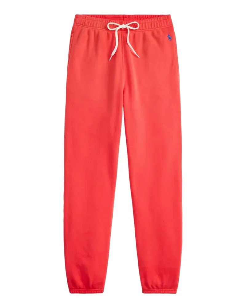 Ralph Lauren Jogginghose mit Logo-Stickerei - Rot Rot