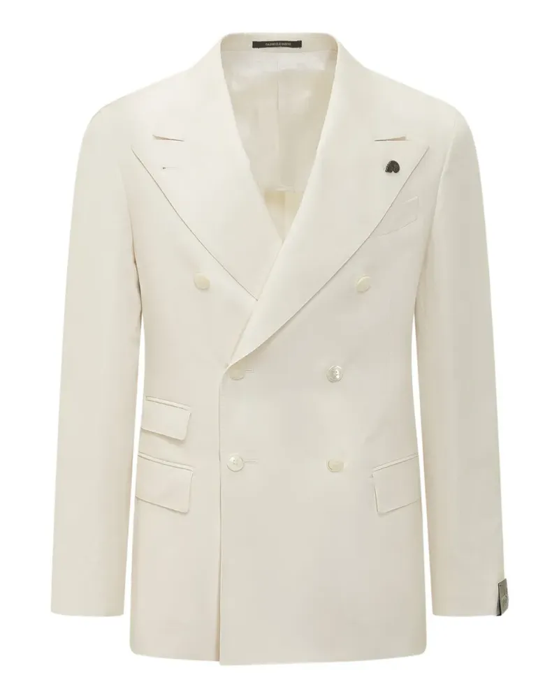 Gabriele Pasini double-breasted flap jacket - Nude Nude