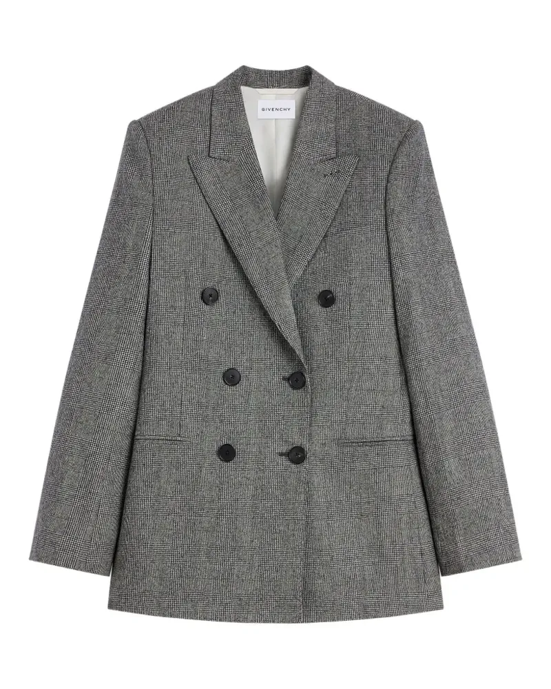 Givenchy Doppelreihiger Blazer - Grau Grau