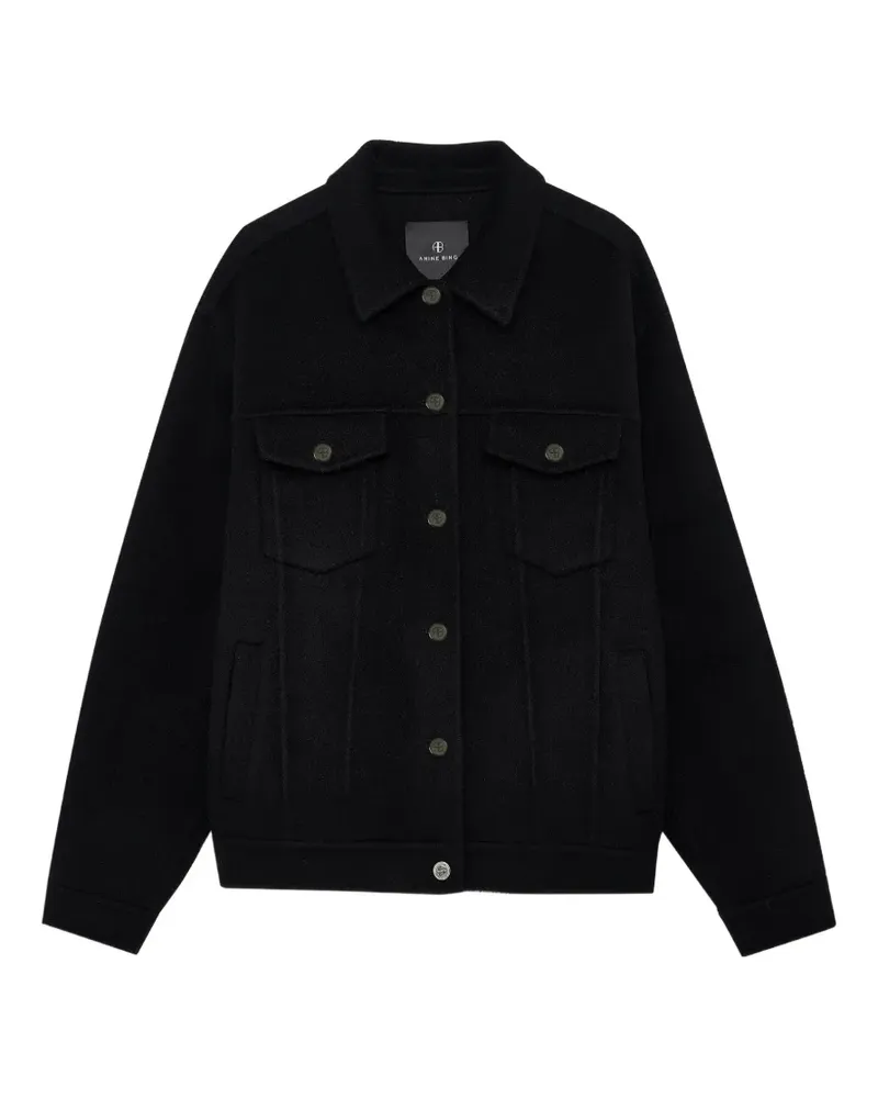 Anine Bing Rory Wolljacke - Schwarz Schwarz