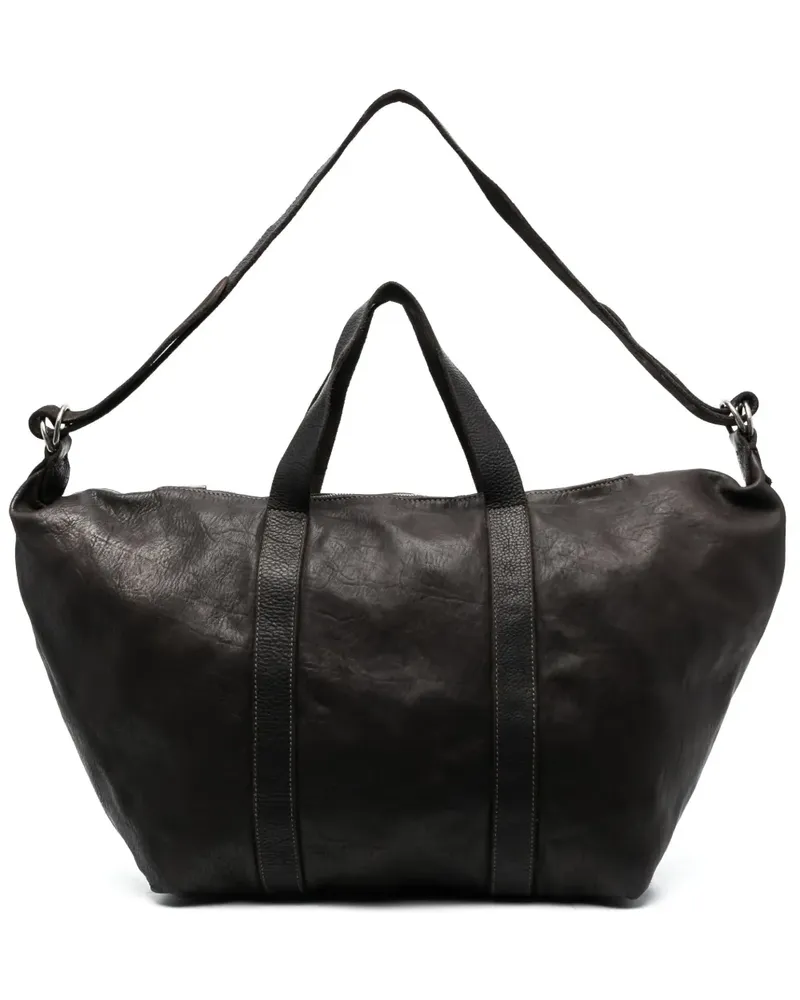 GUIDI Reisetasche mit Henkeln - Braun Braun