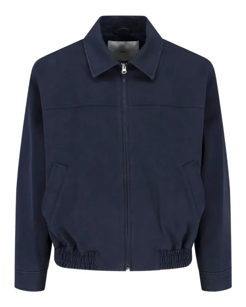 Dunst zipped bomber jacket - Blau Blau