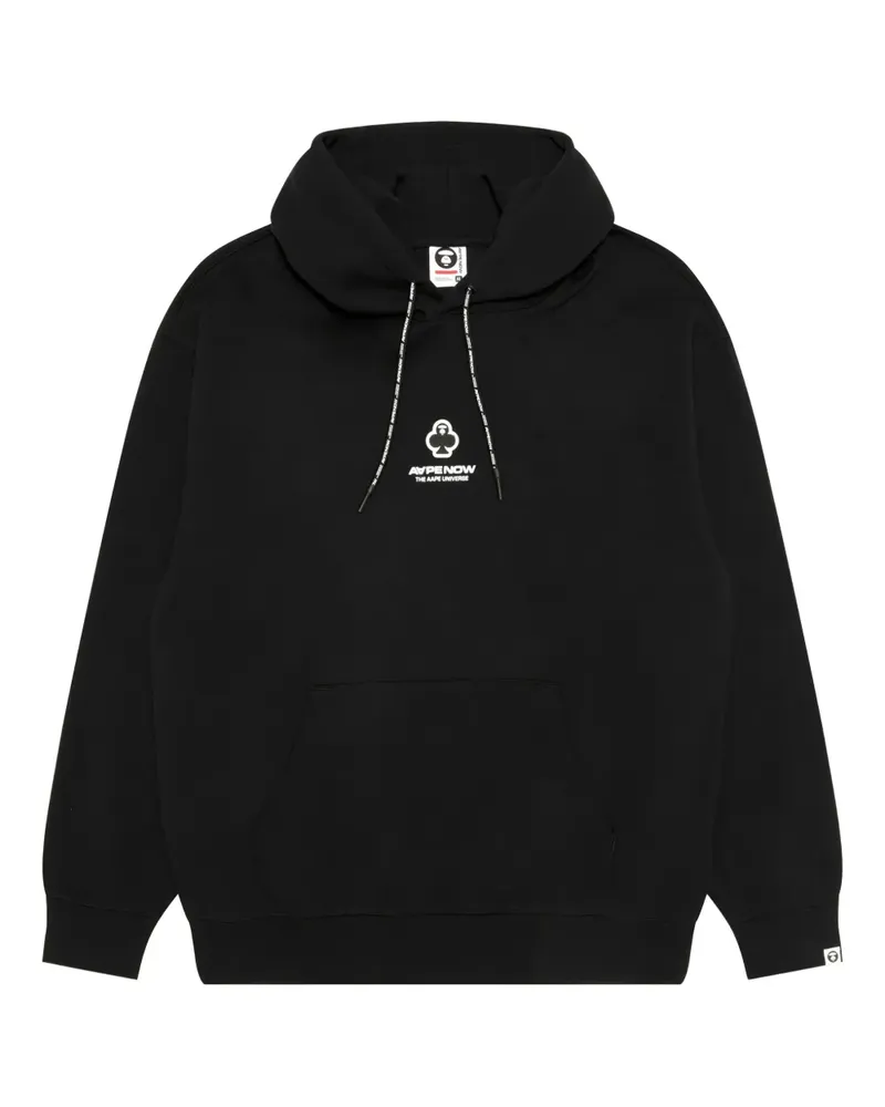 BAPE Hoodie mit Logo - Schwarz Schwarz