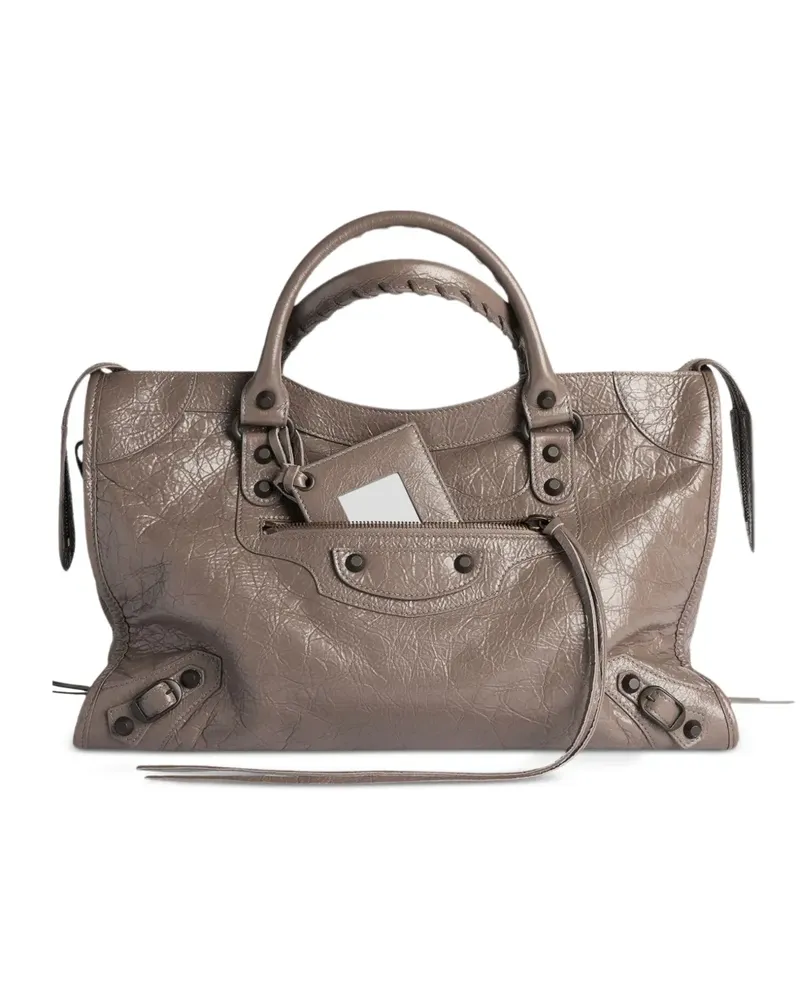 Balenciaga Mittelgroße Le City Tote Bag - Grau Grau