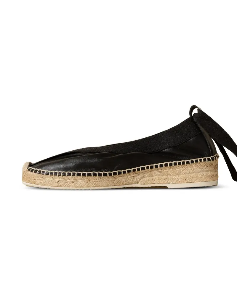 HEREU HORTA Espadrilles mit runder Kappe - Schwarz Schwarz
