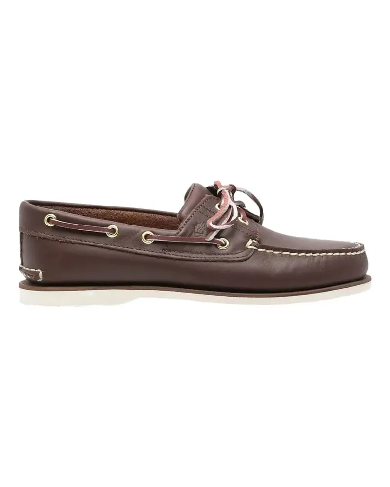 Timberland lace-up leather boat shoes - Braun Braun