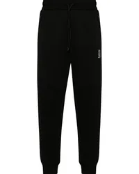 Moschino Jogginghose mit Logo-Patch Schwarz