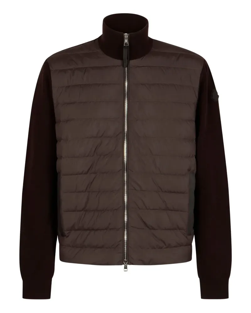 Moncler Gesteppter Cardigan - Braun Braun