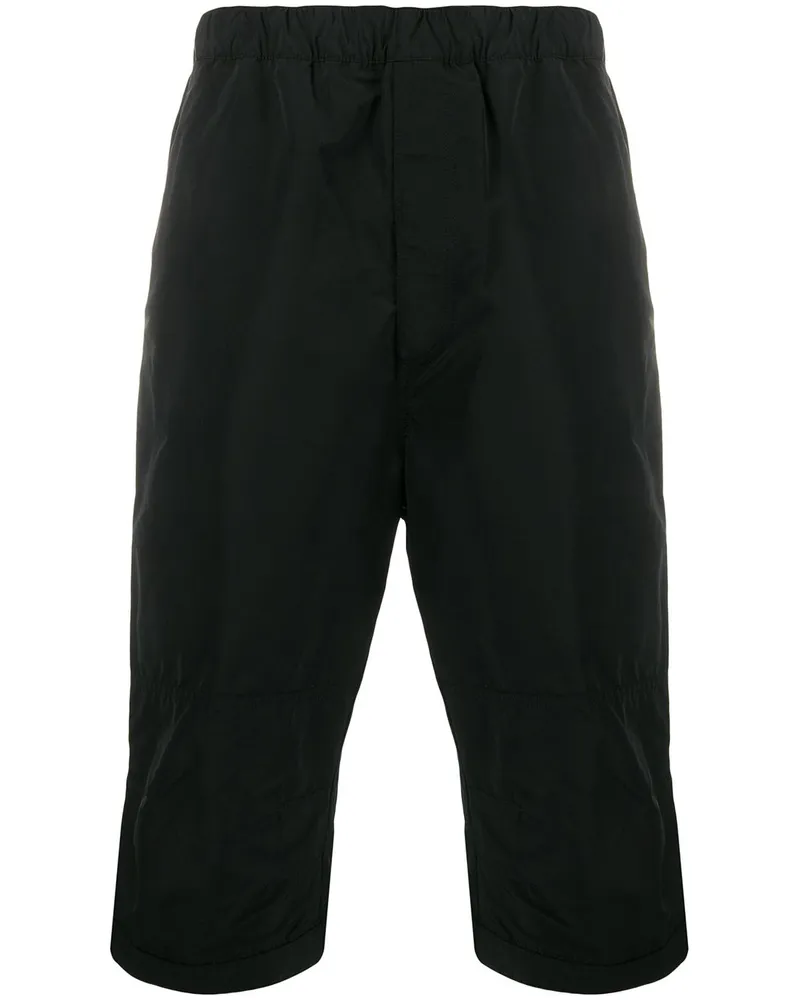 Givenchy Lange Shorts mit Stretchbund Schwarz