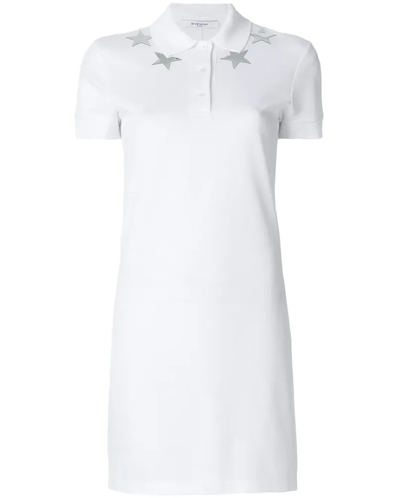 Givenchy Poloshirt mit Stern-Print - Weiß Weiß