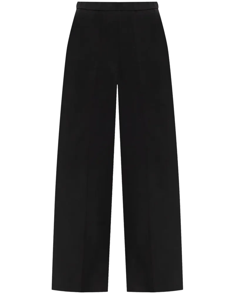 Theory Hose aus Seide - Schwarz Schwarz