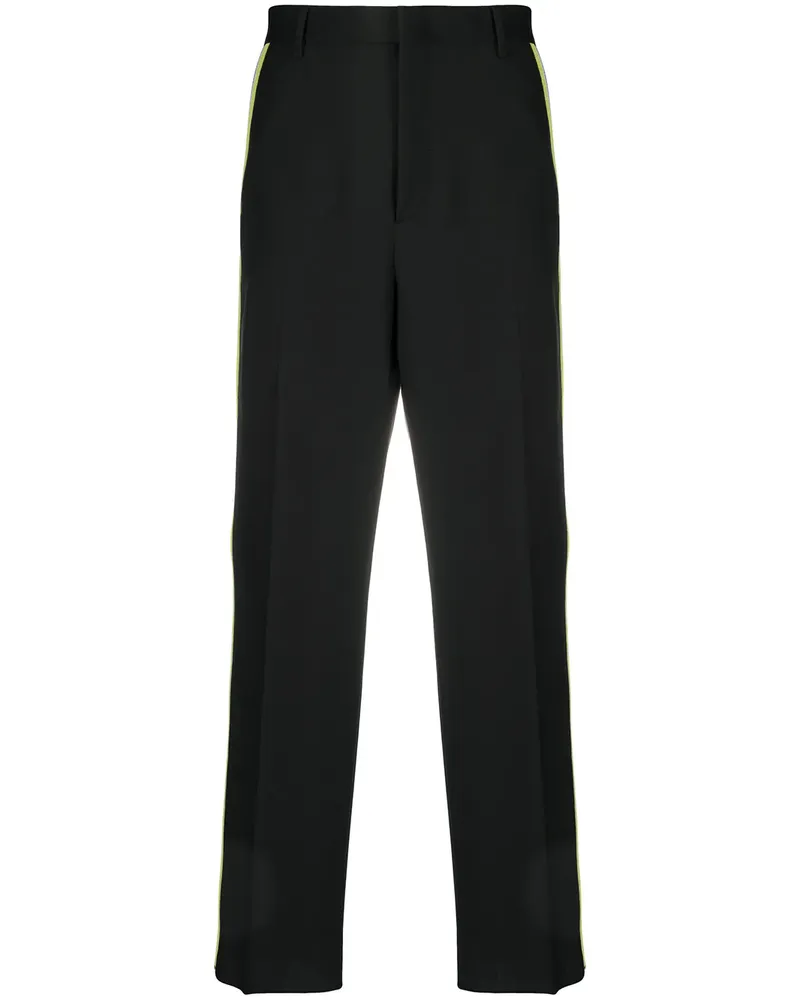 Valentino Garavani Klassische Hose mit Streifen - Schwarz Schwarz