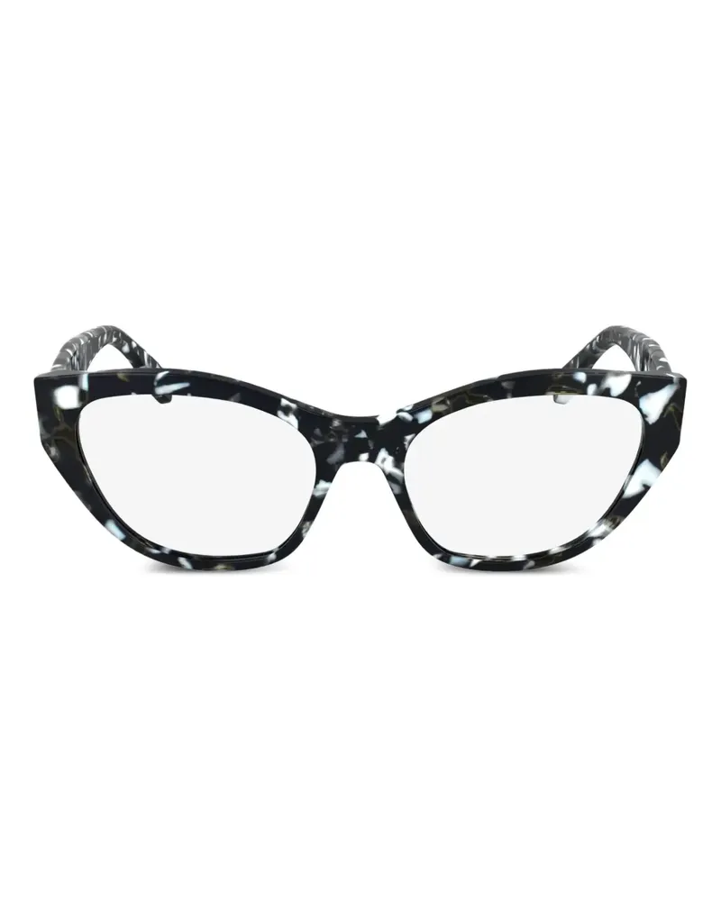 Karl Lagerfeld Brille im Cat-Eye-Design - Schwarz Schwarz