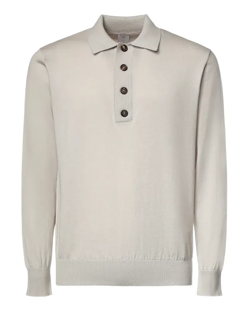 Eleventy Pullover mit Knopfverschluss - Nude Nude