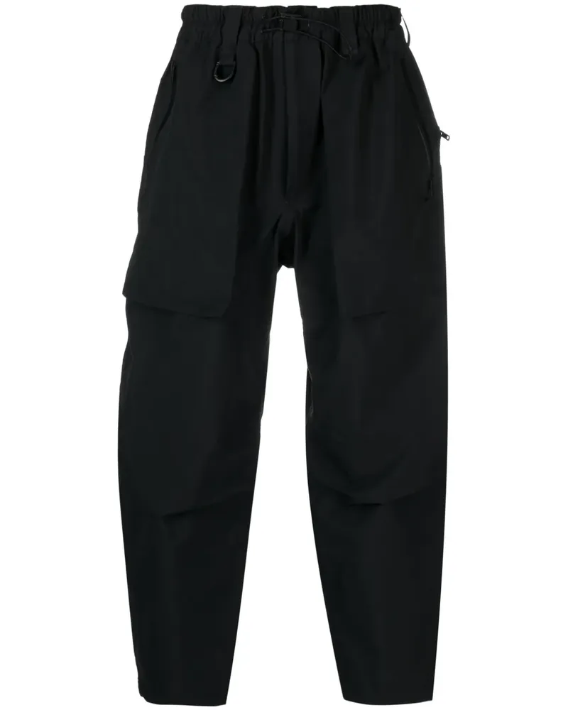 Y-3 Gerade Graphic Hard Shell Hose - Schwarz Schwarz