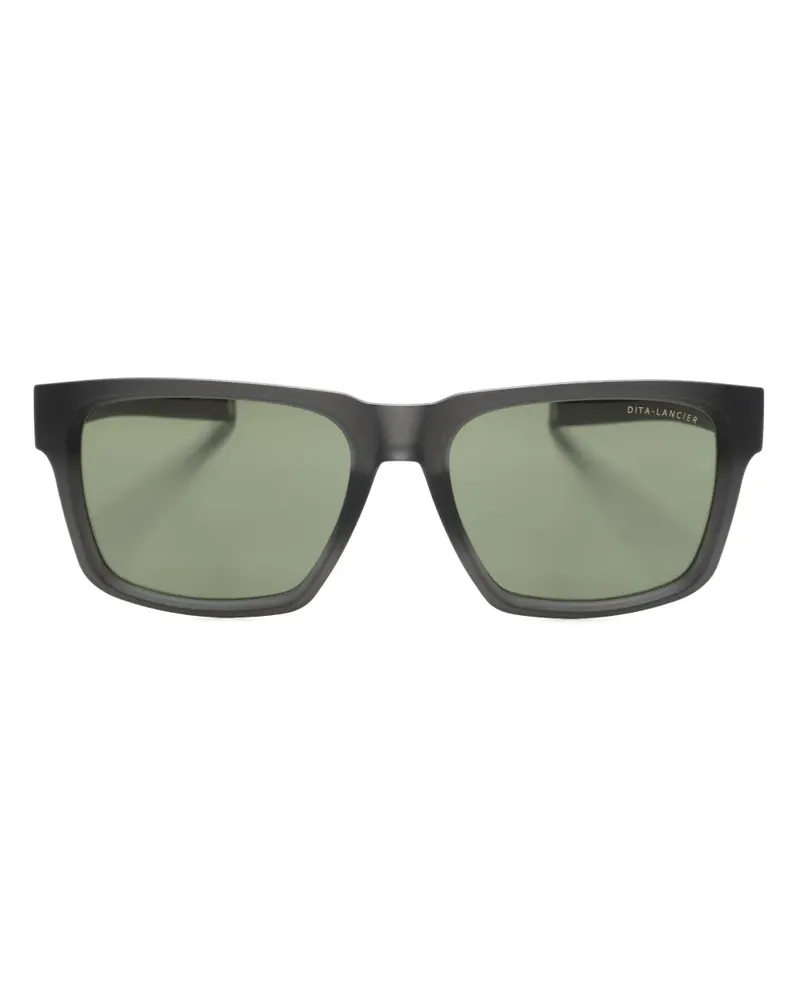 DITA Sonnenbrille mit eckiger Form - Grau Grau