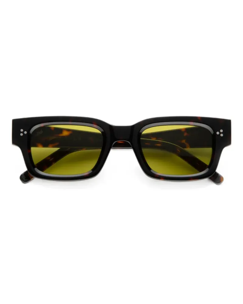 AKILA Syndicate Sonnenbrille mit eckigem Gestell - Schwarz Schwarz