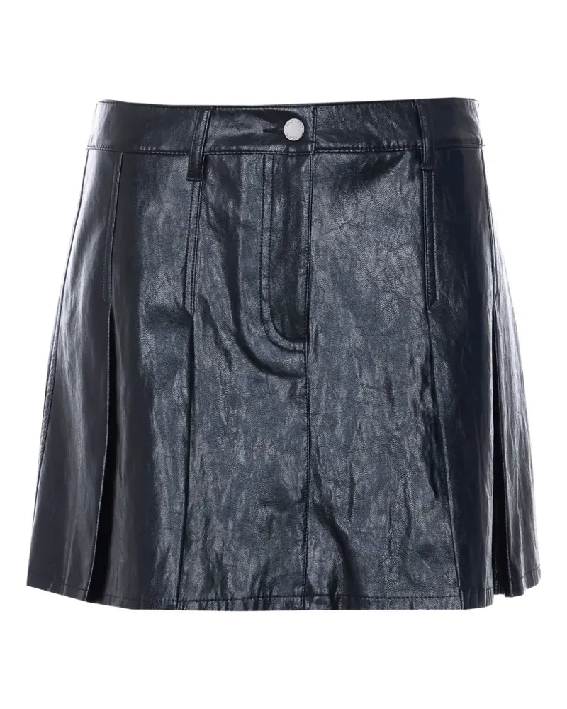 Michael Kors Minirock mit seitlichem Reißverschluss - Schwarz Schwarz