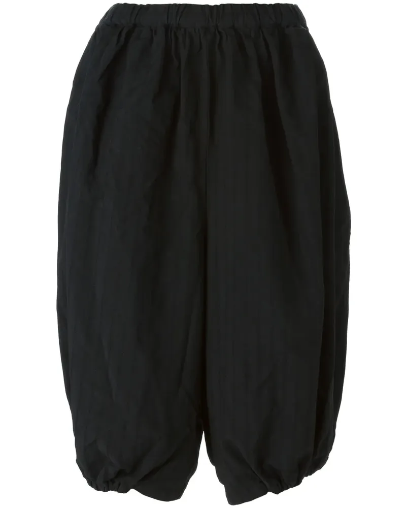 Comme des Garçons Culottes mit gekürztem Schnitt - Schwarz Schwarz