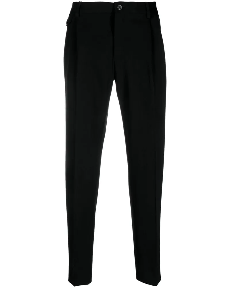 Dolce & Gabbana Klassische Hose - Schwarz Schwarz