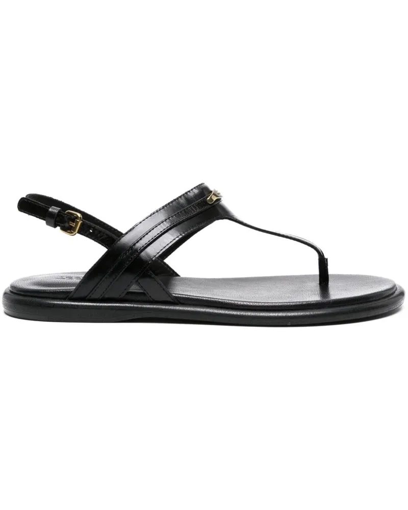 Isabel Marant Nya Sandalen mit Slingback-Riemen - Schwarz Schwarz