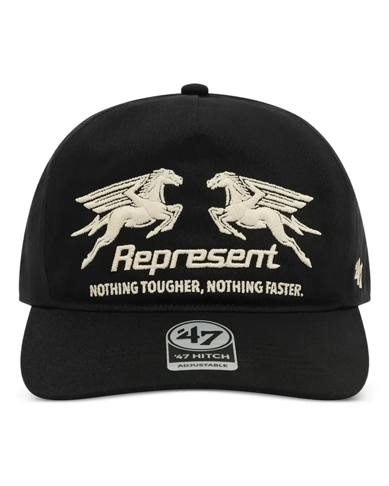 REPRESENT Nothing Tougher cotton cap - Schwarz Schwarz