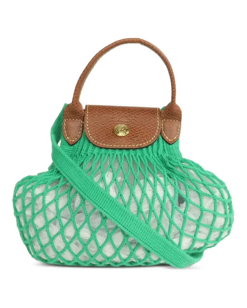 Longchamp XS Le Pliage Filet tote bagt - Grün Grün