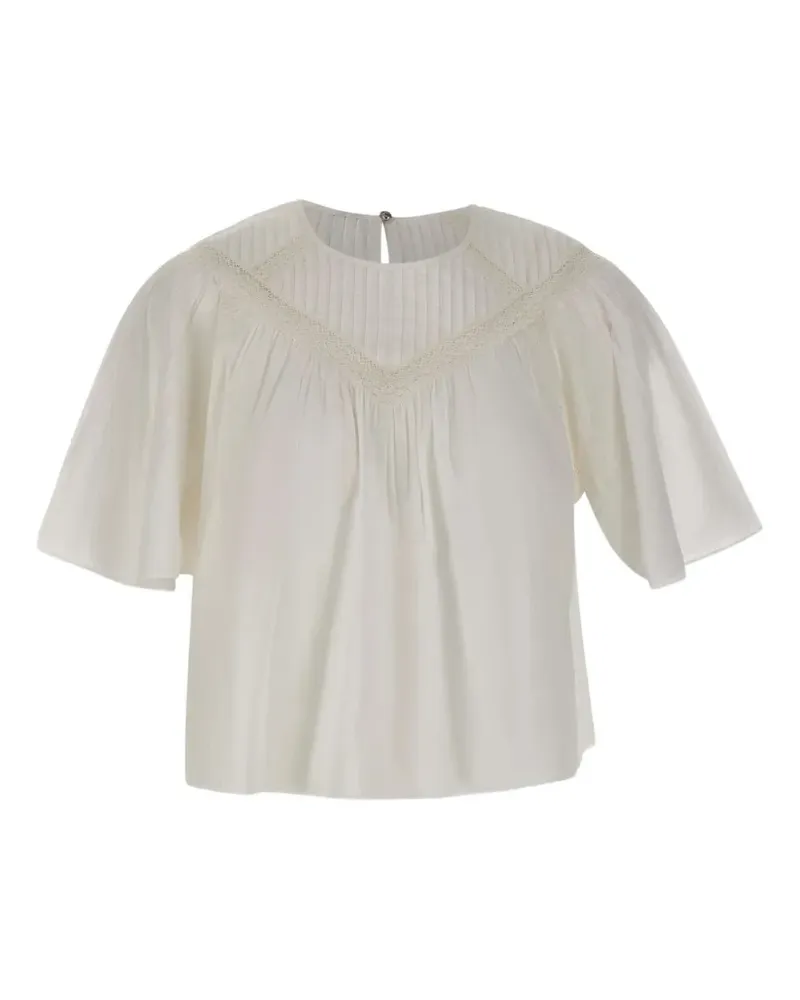 HUGO BOSS Benzy blouse - Weiß Weiß