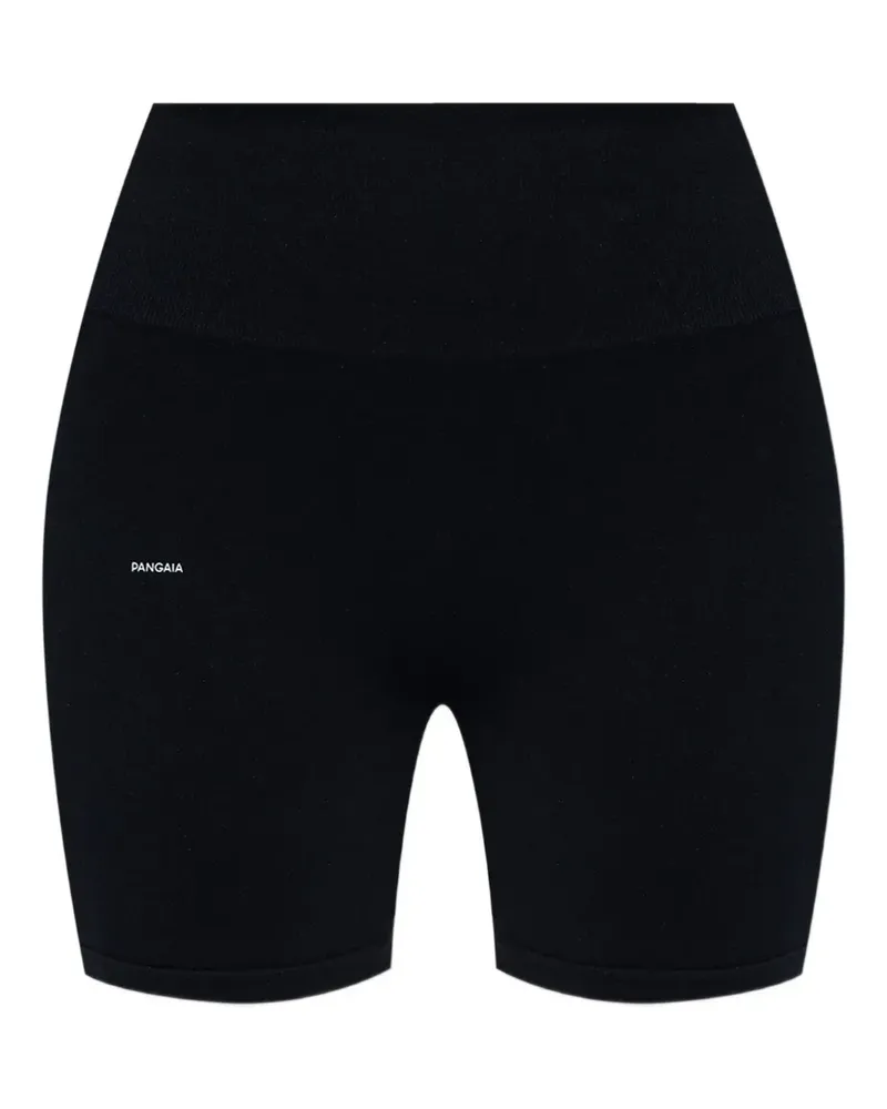 PANGAIA Nahtlose Sport-Shorts - Schwarz Schwarz