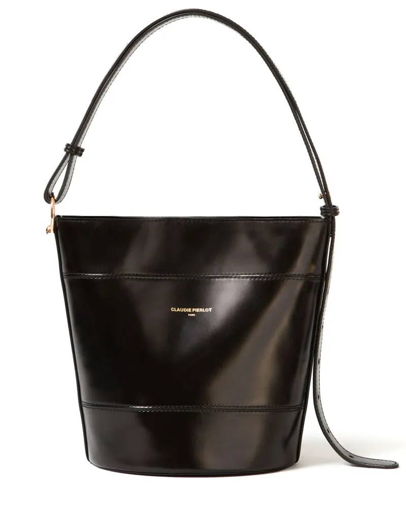 Claudie Pierlot Solveig Beuteltasche - Schwarz Schwarz