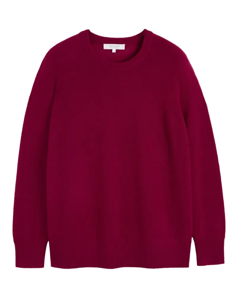 Chinti & Parker Cloud Pullover mit Raglanärmeln - Rot Rot