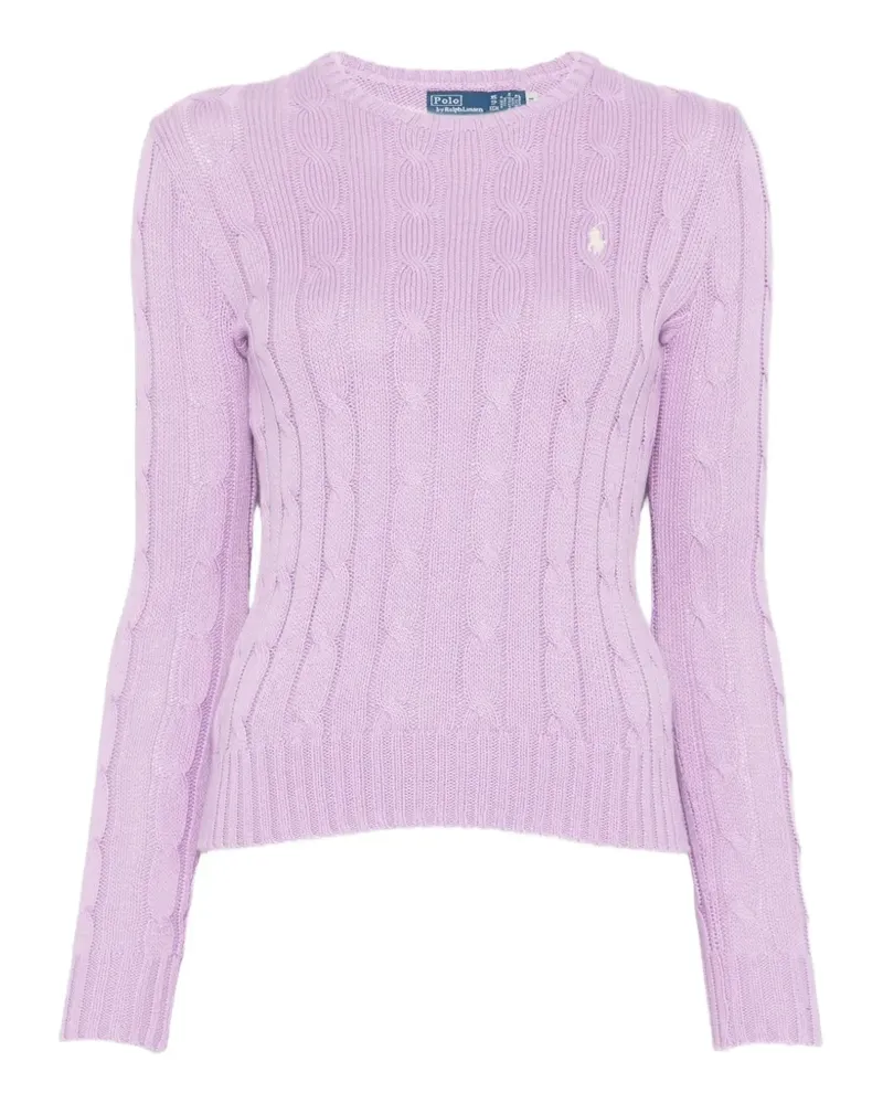 Ralph Lauren Pullover mit Zopfmuster - Violett Violett