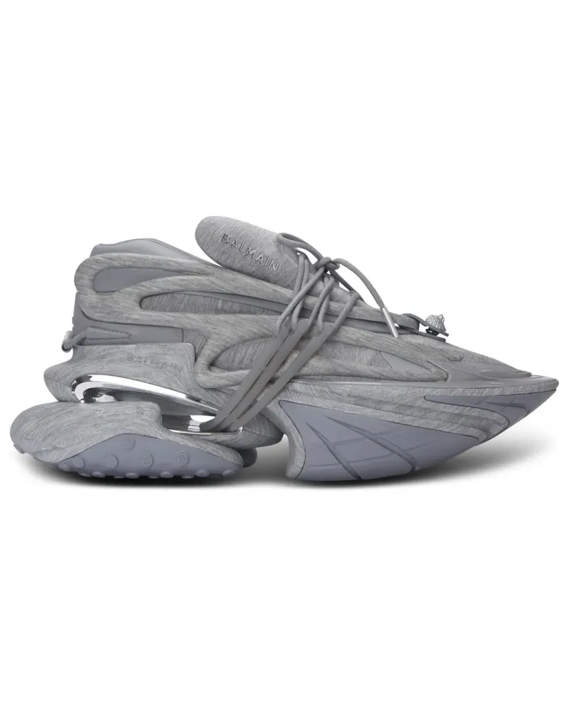 Balmain Unicorn Sneakers mit Print - Grau Grau