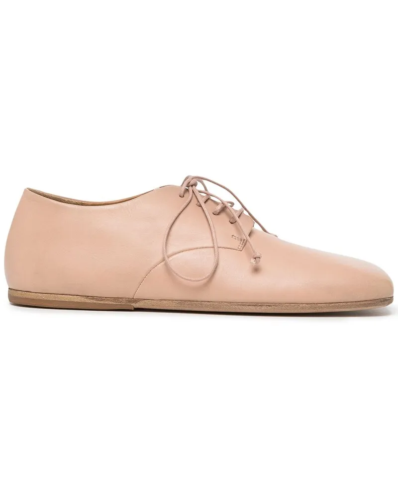 Marsèll Schnürschuhe mit eckiger Kappe - Nude Nude