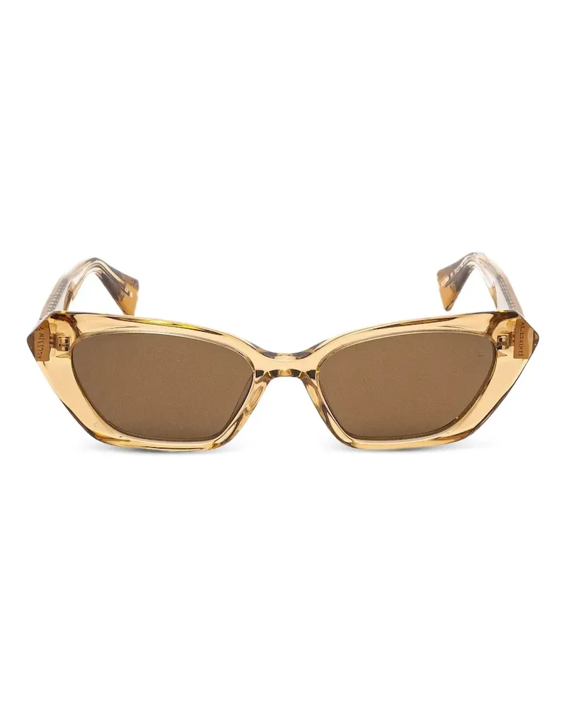 AllSaints Klassische Cat-Eye-Sonnenbrille - Braun Braun