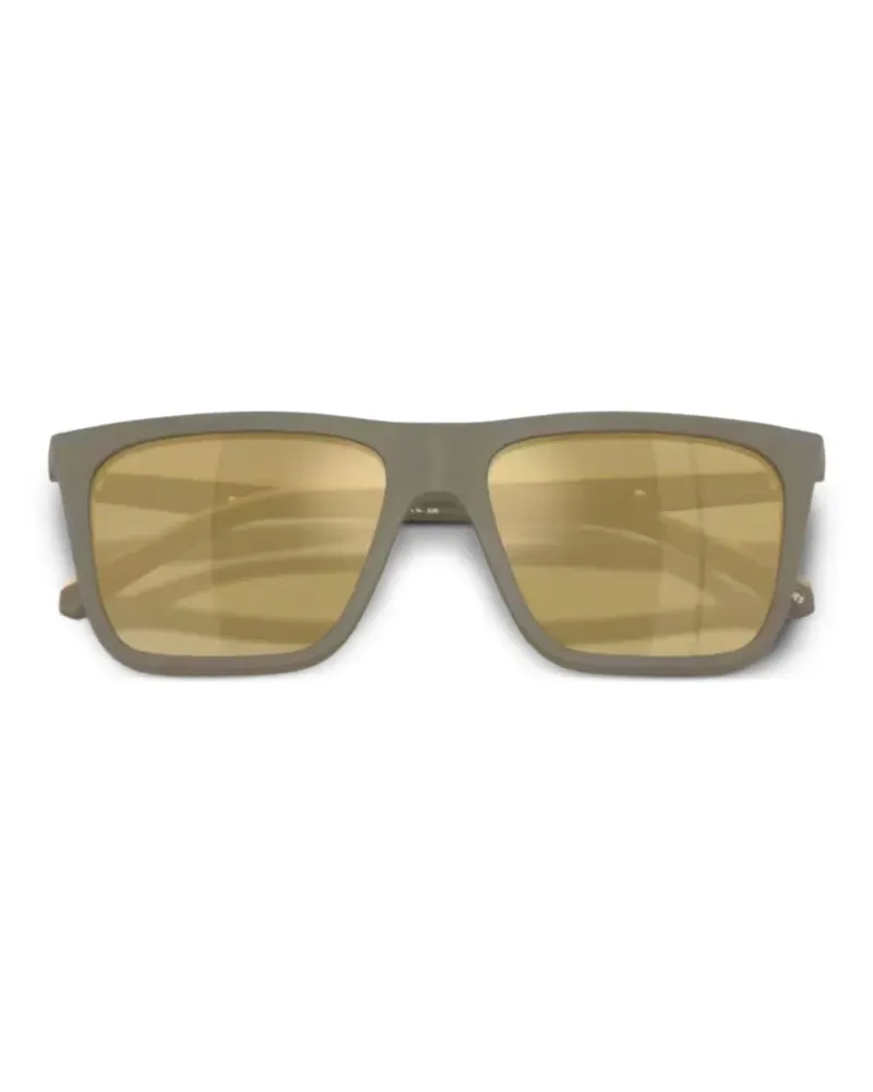 Emporio Armani square-frame sunglasses - Nude Nude