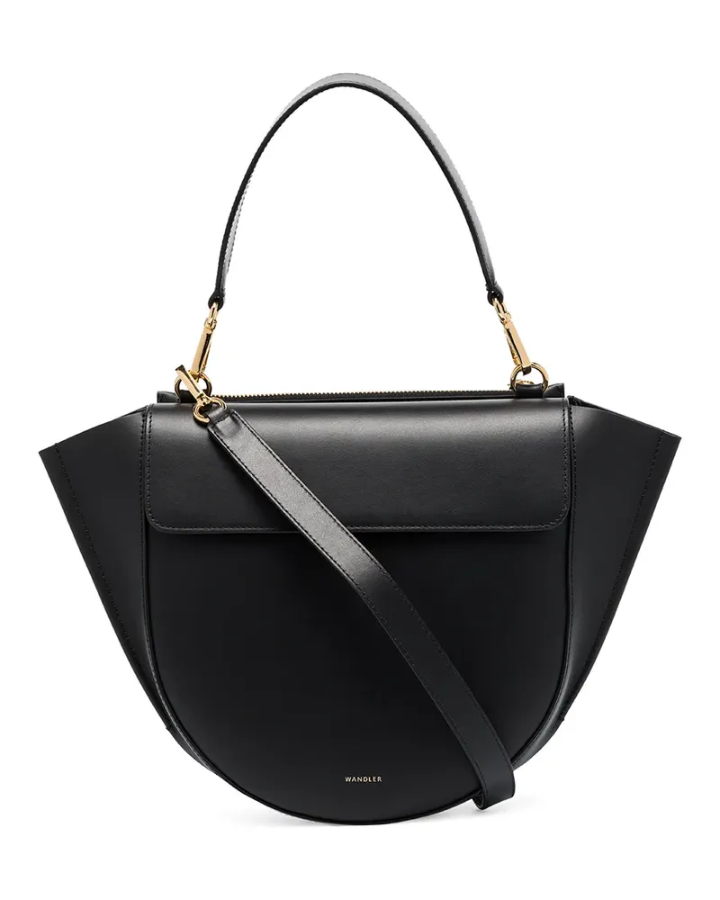 WANDLER Mittelgroße 'Hortensia' Handtasche - Schwarz Schwarz