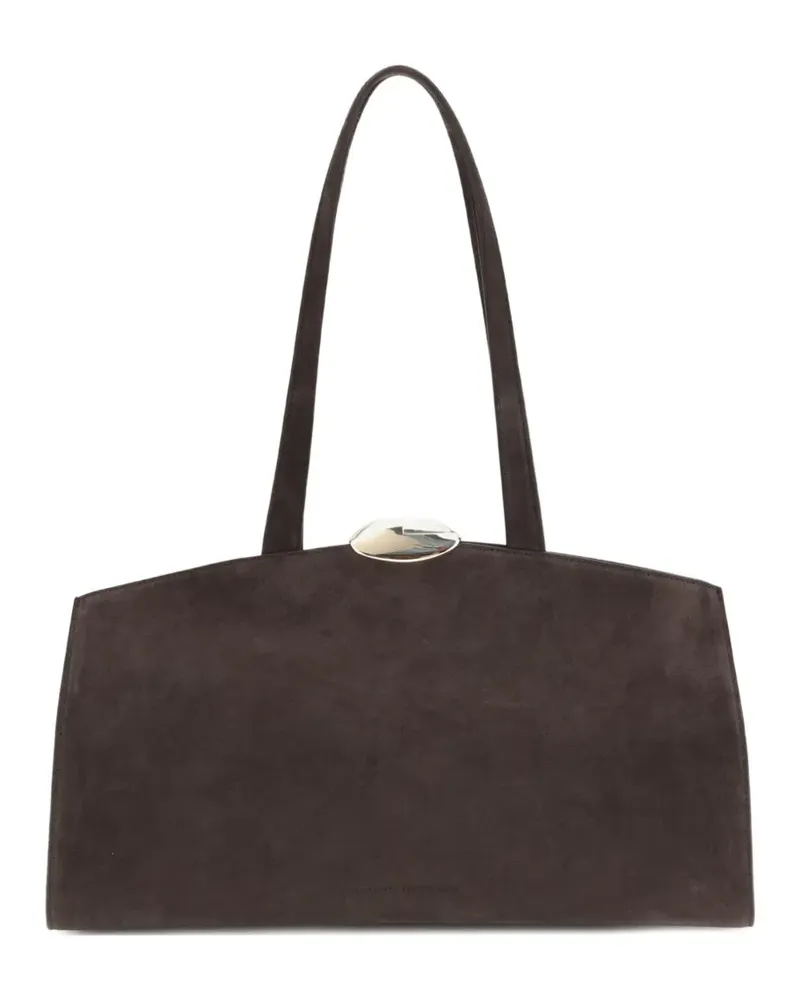 Benedetta Bruzziches Serena Schultertasche - Braun Braun