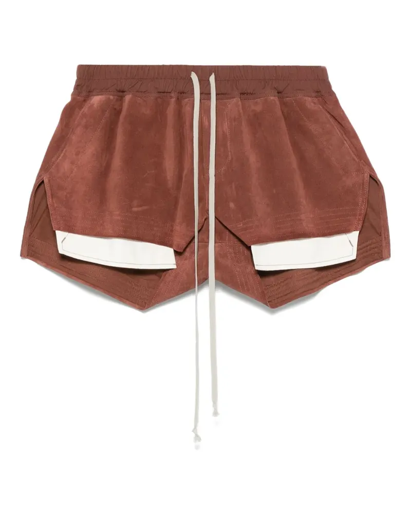 Rick Owens Shorts mit Kordelzug - Braun Braun